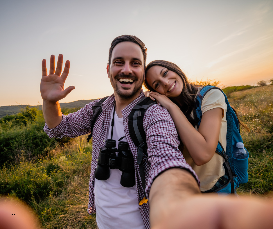 Georgia waterfall road trips for engaged couples