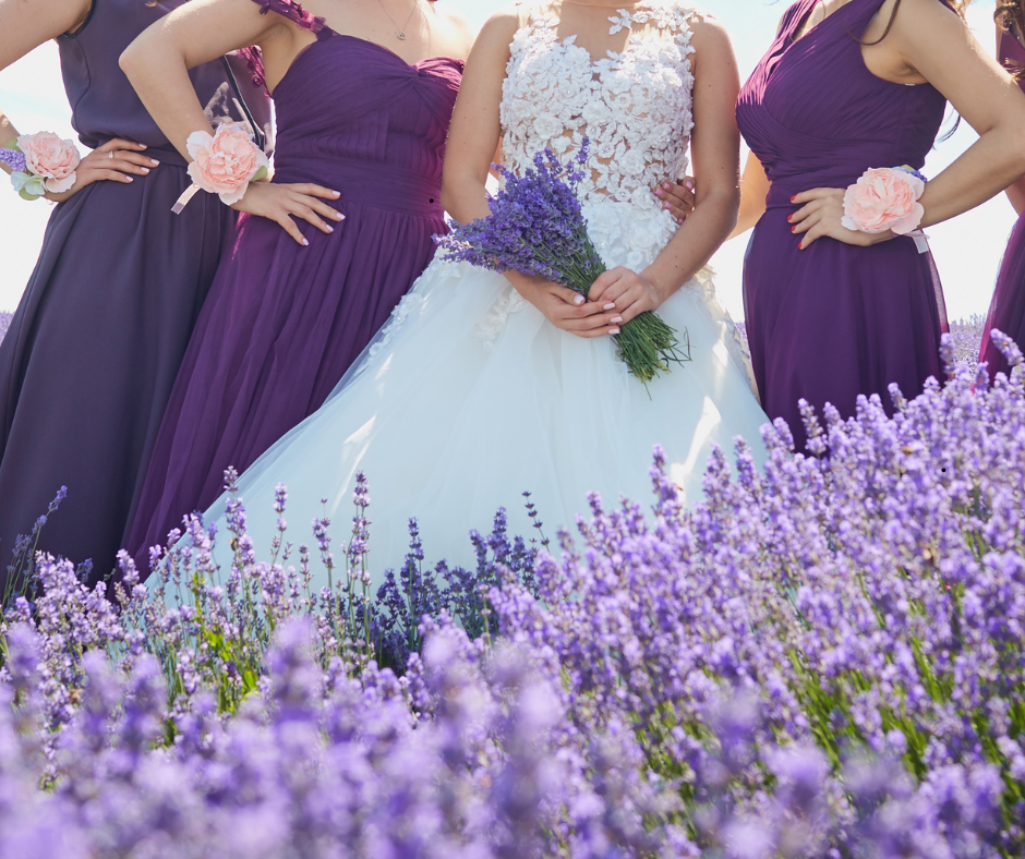 25 Best Wedding Colors and Combinations, bridesmaid dresses