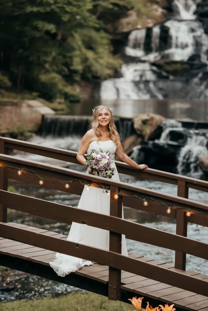 Atlanta waterfall wedding venue