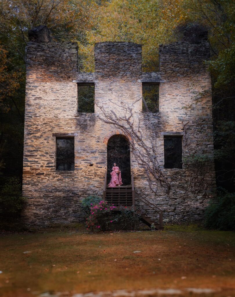 Waterfall wedding venue near Atlanta